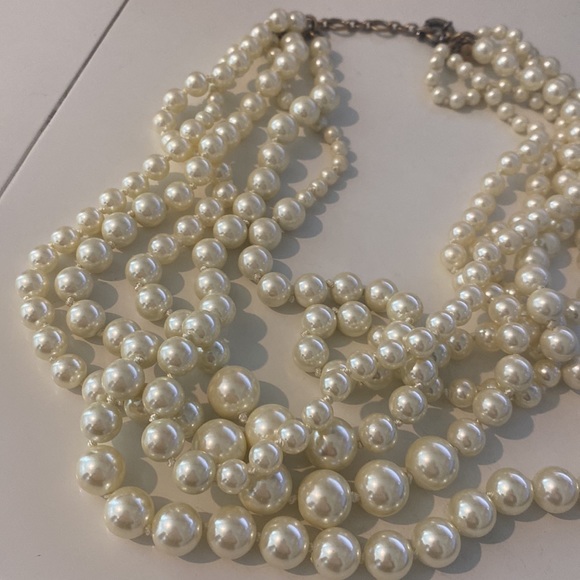 J. Crew multi-strand pearl necklace - Picture 4 of 7